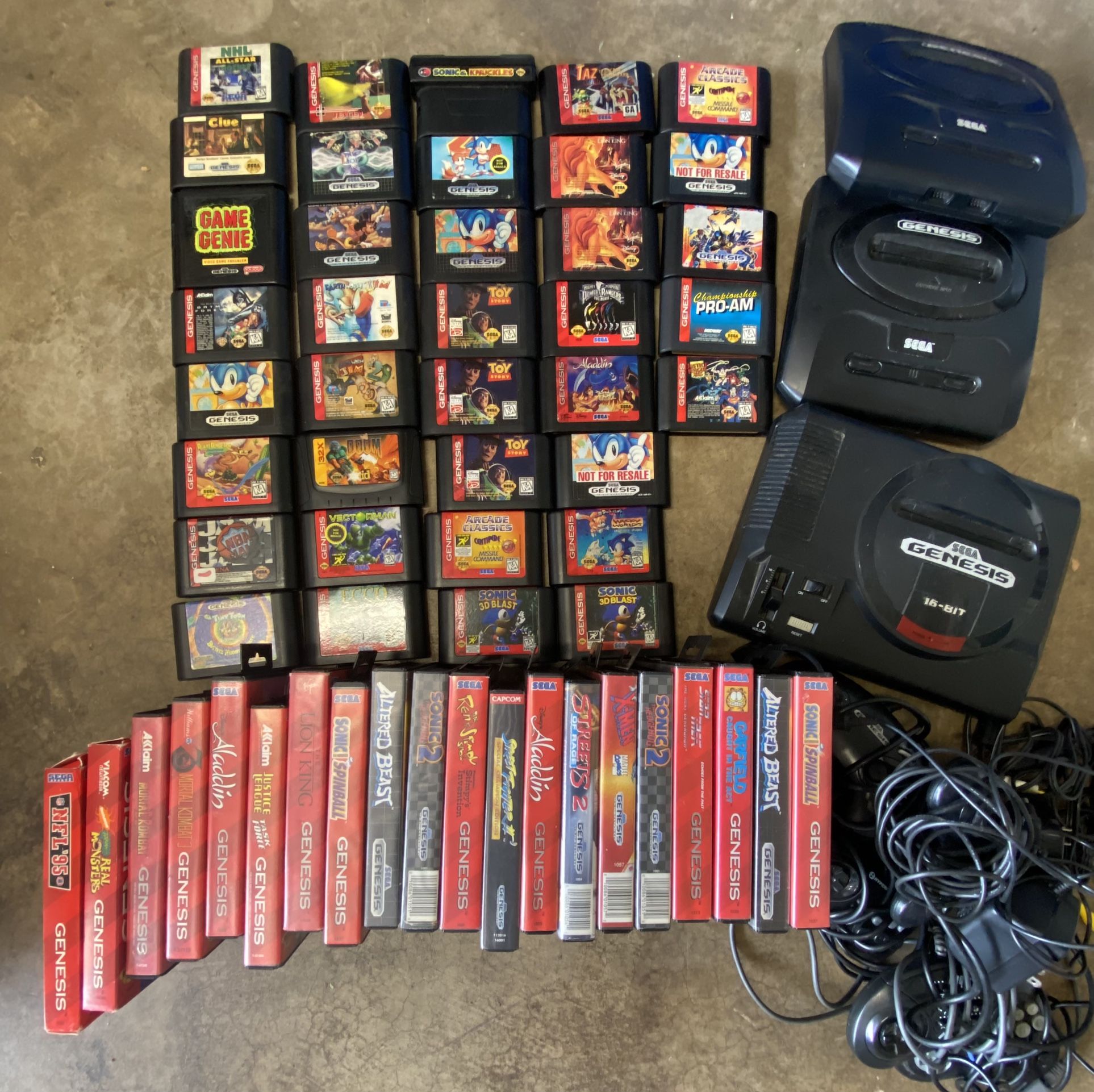 Huge Sega Lot All Tested. Read Below For Details