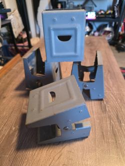 Heavy Duty Metal Sawhorse Brackets – Set of 4 – Fits 2x4 Lumber - $35 OBO