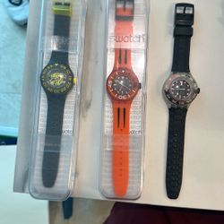 Brand NEW Swatch Scuba Dive Watches