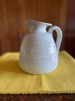Stoneware Pitcher Handmade from Portugal