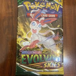 Pokemon Evolving Skies Sylveon Art Booster Pack Brand New/Sealed!