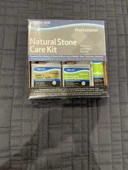 Aqua Mix Natural Stone Care Kit