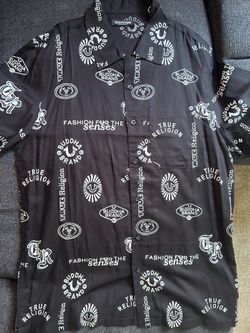 True Religion Buddha Brand Button-Up Shirt