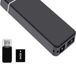 Hidden Video Camera,64GB Mini Spy Surveillance Camera Ultra HD Mini Security Camera with Motion Detection for Home, Office