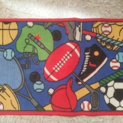 Boys Bedroom Sports Rug