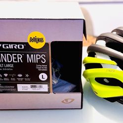 Large NEW Giro Cinder MIPS Adult Road Cycling Large Helmet - Black Fade/Highlight Yellow, Large (59-63 cm)