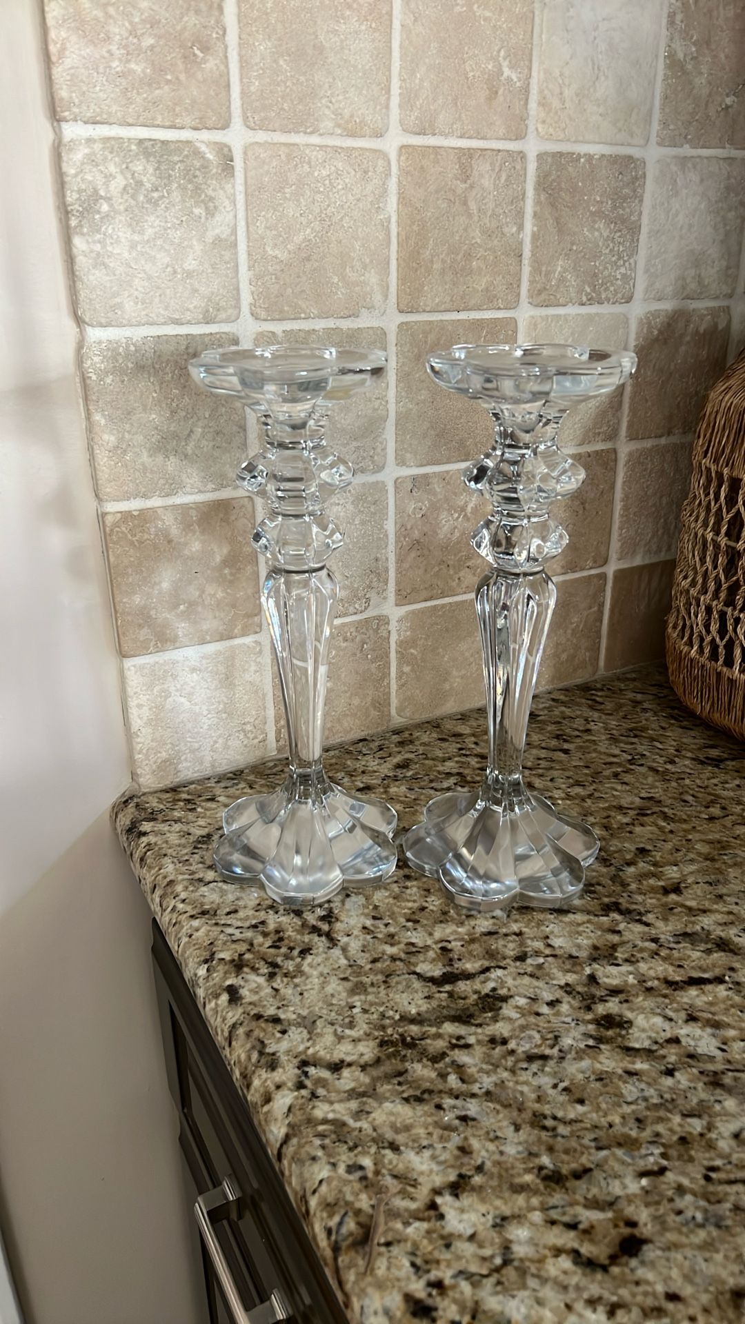 Crystal Candle Holders