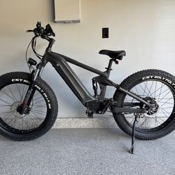 Himiway Cobra Full Suspension E-Bike Low Miles (184 miles)