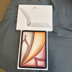2026 New In Box iPad Air M4 WiFi + Cellular &&  New Apple Magic Keyboard Bundle !
