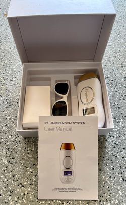 Poshions IPL Hair Remover, ~399,000 Flashes LCD Screen (used like new)