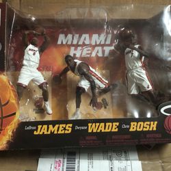 Miami Heat 3-pack Figures