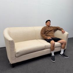 Lazboy Beige Sofa / Couch - Deep Cleaned and Ready for Delivery