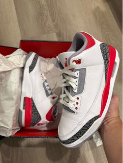 Retro 3 Fire Red 10.5