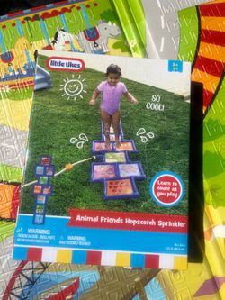 Hopscotch water play