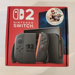 Nintendo Switch 2 - Mario Kart World Bundle New&Sealed  Aslo Trades Welcome For PS5 PRO Available Today 