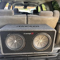 Kicker 12 Inch Comp R Subwoofers 