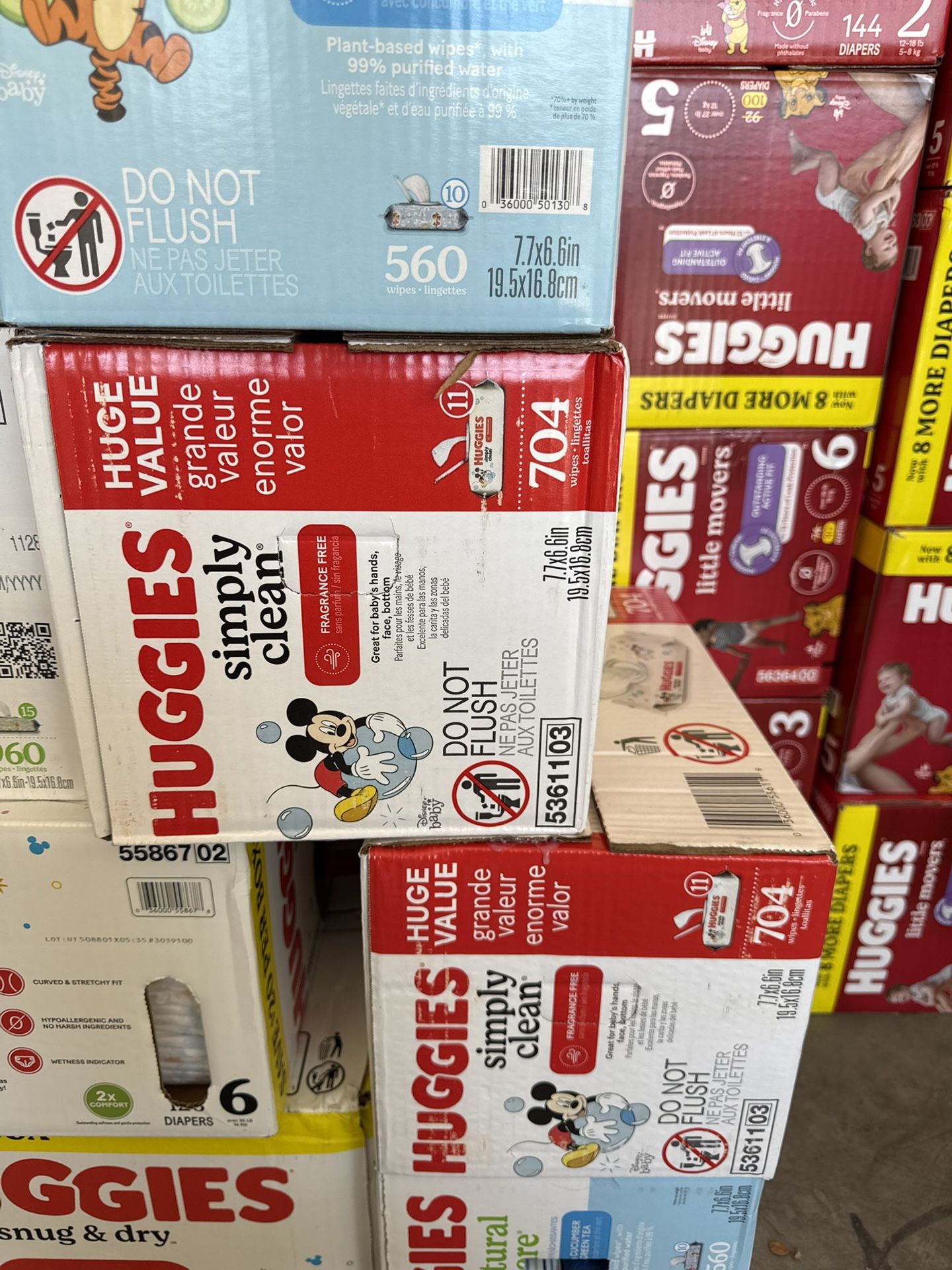 Huggies Wipes