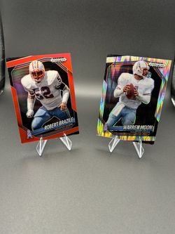 Panini Prizm Black Football 2025 Card Lot Robert Brazile, Warren Moon Houston O…