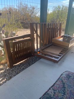 Wood futon