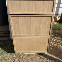 3 drawl hydraulic anti slam dresser drawls