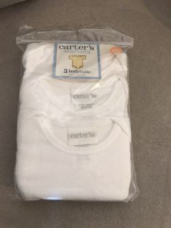 NEW pack of Carters bodysuits size 12-18 months