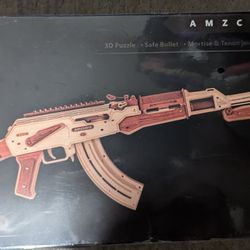 Ak47 Wooden Puzzle