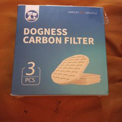 Dogness Carbon Filter  Box Of 3 Pcs New 