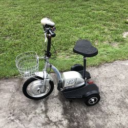Zappy 3 Mobility Scooter New Batteries Installed 
