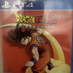 DragonBall Z Kakarot Ps4
