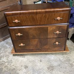 Art Deco Waterfall Dresser