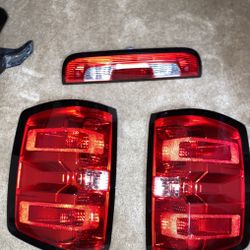 Chevrolet silverado Tail lights And Third Brake Light