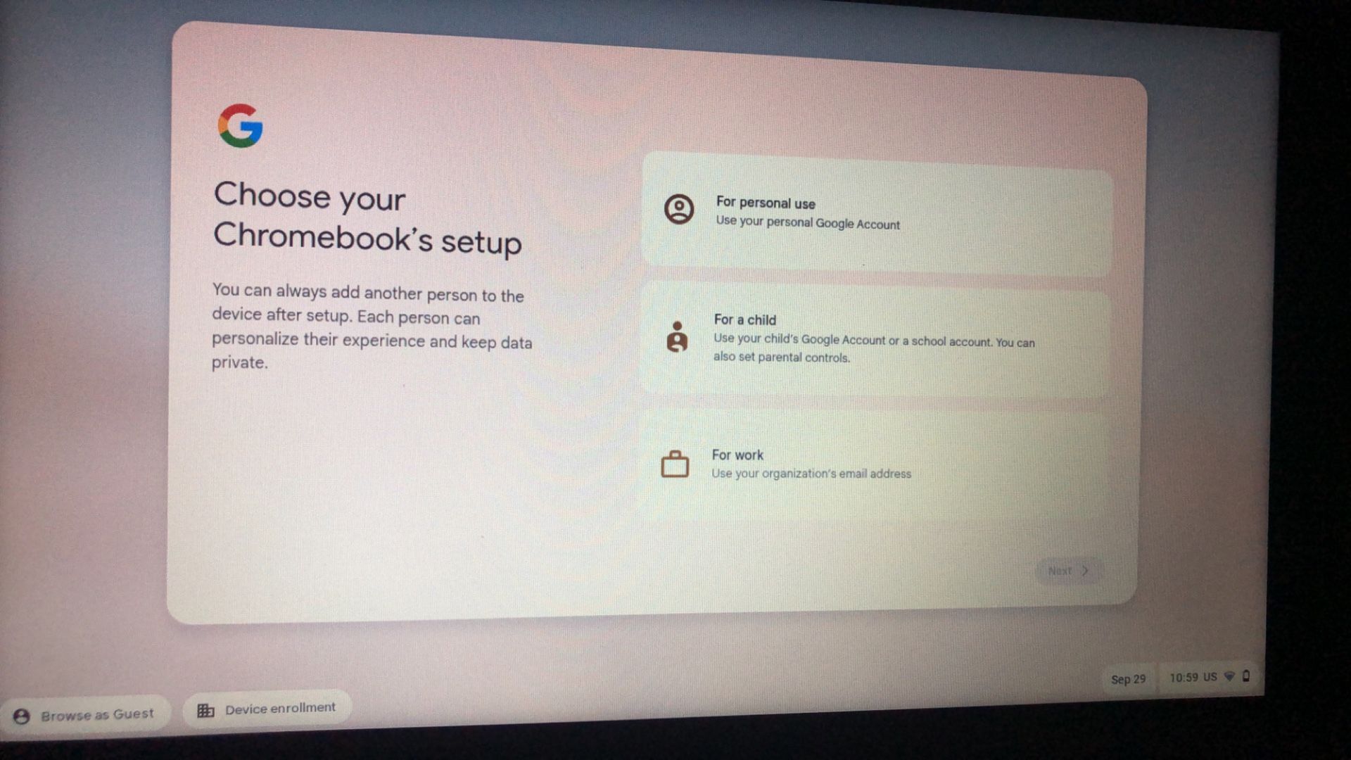 Lenovo Chromebook