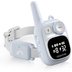 Dog Training Collar with Remote Control, 2000FT Remote Innovative Dog Shock Collar IPX7 Waterproof with 3 Training Modes, Rechargeable E-Collar for Me