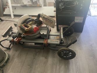 Ridgid Miter Saw