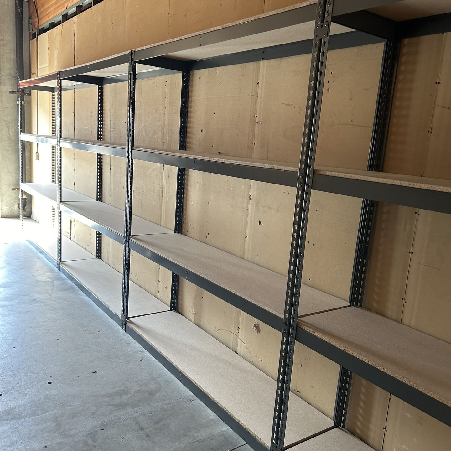 Warehouse Shelving 72 in W x 18 in D Commercial Boltless Storage Rack New Better than Homedepot Lowes Delivery Available