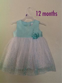 Teal dress 12 months