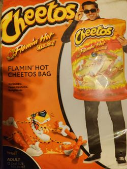 Cheetos Bag Costume adult