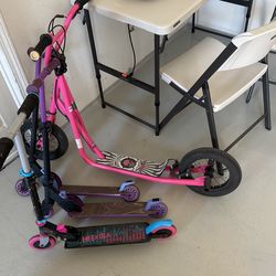 4 Scooters.