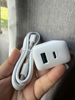Cable Charger 6ft With Power Adapter