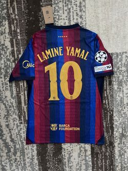 Fc Barcelona Lamine Yamal Soccer Jersey