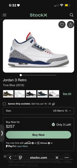 MEN AIR JORDAN 3 RETRO OG