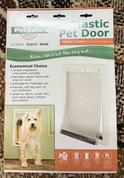 Plastic Pet Door New 