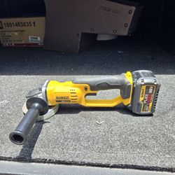 20V Dewalt Grinder With 20V Dewalt Flex Volt 6.0AH