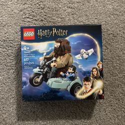 Brand New LEGO Harry Potter Hagrid & Harry's Motorcycle Ride 76443