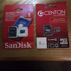 Micro SD Cards With Adapters 