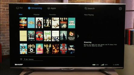 Sharp Flat Screen Smart TV