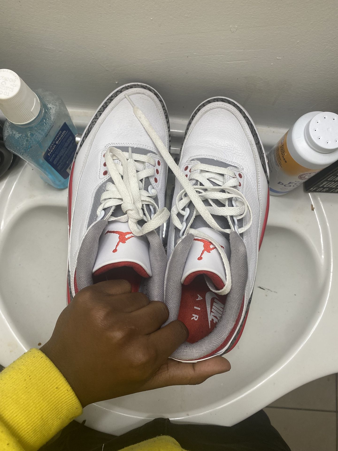 Fire Red 3s