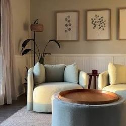 ☃️Beautiful Drew Stowaway Coffee Table with Storage Sage☃️