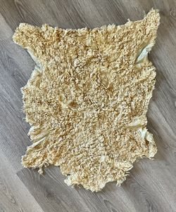 (3) Sheepskin Pelts From Napa Sawyers Tannery