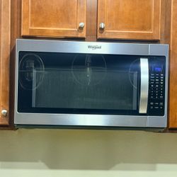 Whirlpool Over Range Mucrowave